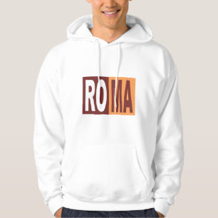 Pullover com captação de capuz ROMA ITALIA