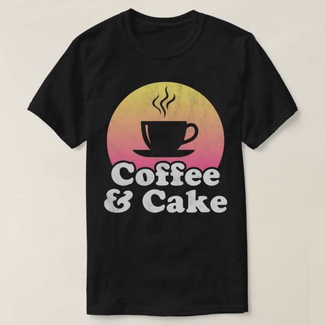 Pullover de café e de bolo (Frente do Design)