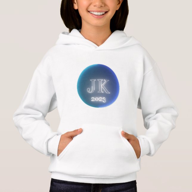 Pullover de Crianças Azuis Azuis Azuis Azuis (Frente)