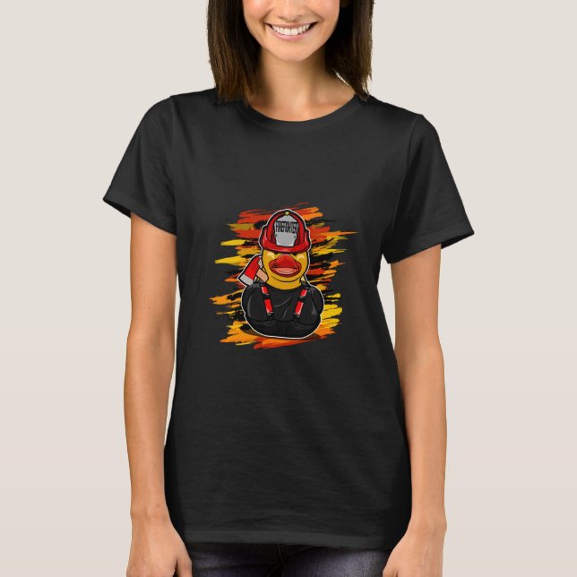 Pullover do Pato de Bombeiro (Frente)