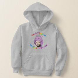 Pullover Hoodie de Crianças do Unicórnio de Fluffi