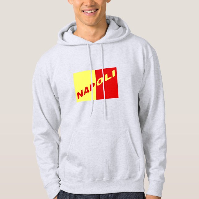 Pullover Preto com NAPOLI ITÁLIA (Frente)