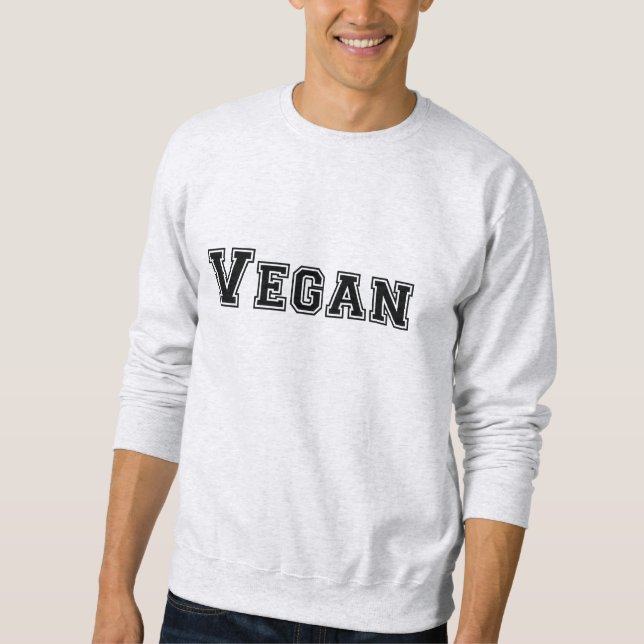 Pulôver da camisola do Vegan (Frente)