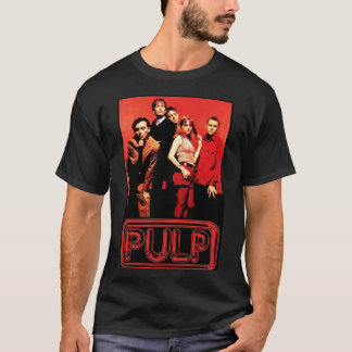 PULP - T-Shirt Clássico de Poster de BANDA