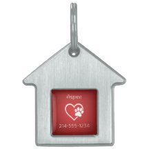 Pulse Vermelho Brinque Ame Cachorro Nome Personali