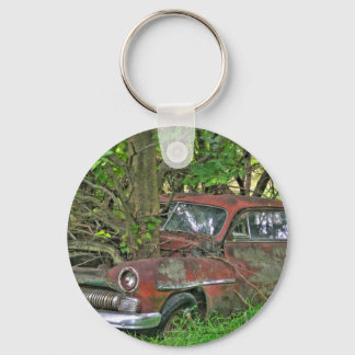 Pulseira com chaveiro de um Mercury de 1950