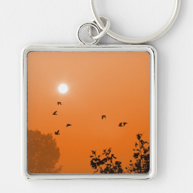 Pulseira de chaveiro Voe ao amanhecer (Frente)