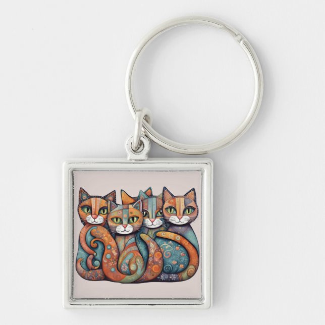pulseiras para gatos calmantes 3 chaveiro (Frente)