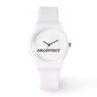 Pulso ARCHITECT Relógio de Silicone Branco Esportivo