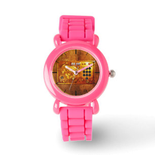 Pulso Cinco toneladas de relógio Steampunk Grunge 12