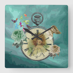 Pulso de disparo de parede do quadrado do relógio