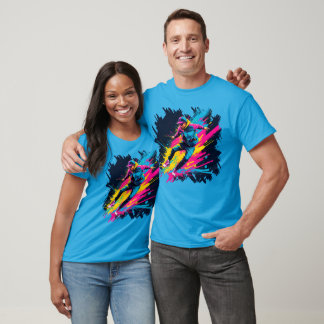 Pulso do Inferno: T-Shirt com Pulso de Fiery