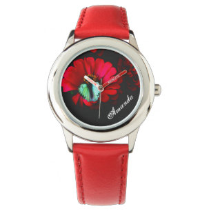 Pulso Relógio de aço inoxidável com bezel/borboleta