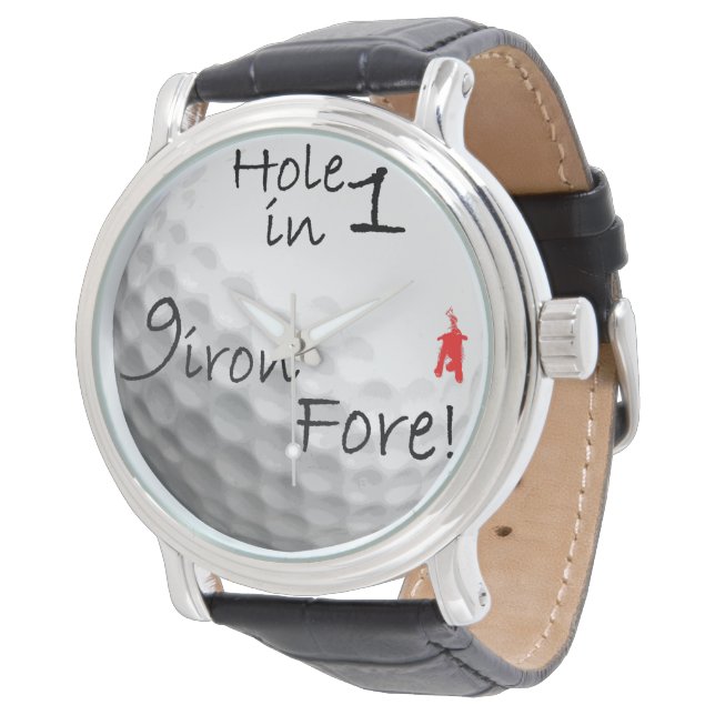 Pulso Relógio de Golfista vermelho (Angular)