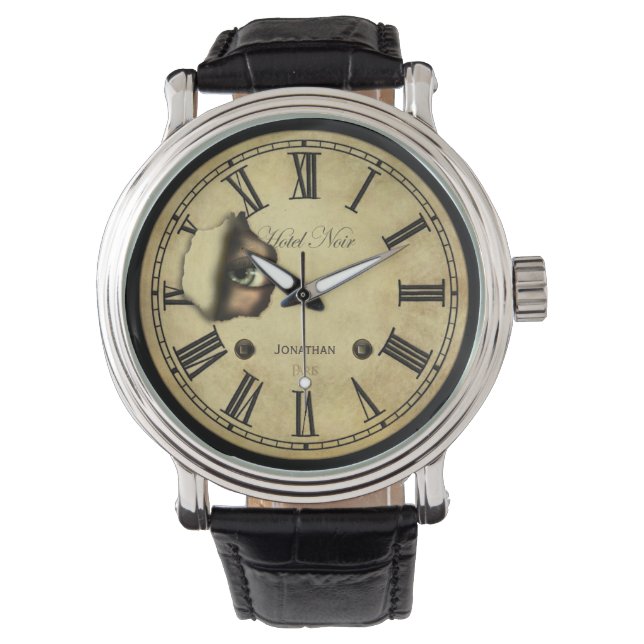 Pulso Relógio de Horror Personalizado (Frente)