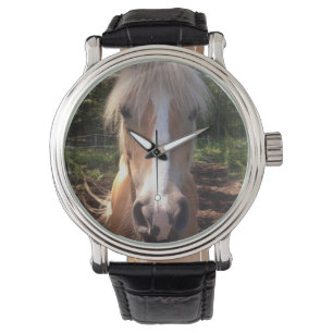Pulso Relógio do cavalo de Haflinger