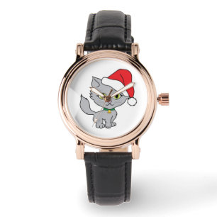 Pulso Relógio Feminino com Pulseira de Couro Perfect Sq
