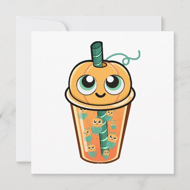 Pumpkin Boba Jellyfish (Frente)