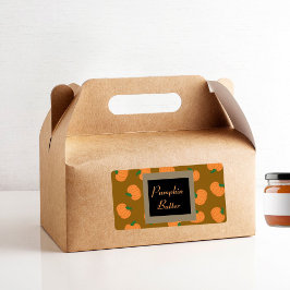 Pumpkin cair etiquetas impressão neutras