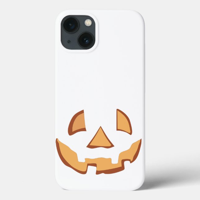 Pumpkin Face 1 OtterBox iPhone Case (Verso)