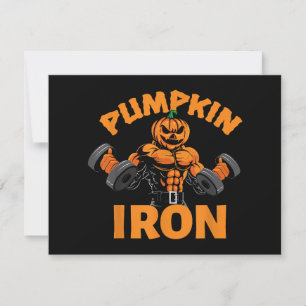 Pumpkin Ferro Halloween Gym Workout Levantando Div