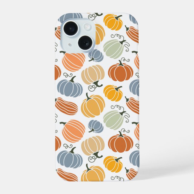 Pumpkin Gourd Padrão Colorido (Verso)