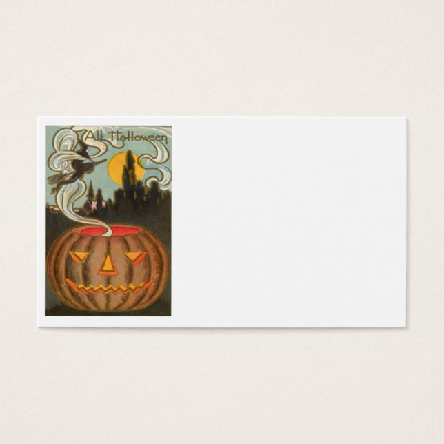 Pumpkin Jack O Lanterna Bruxa Cheia (Frente)