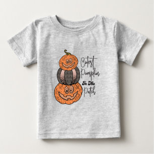 Pumpkin Mais Corajoso Na Camiseta Do Bebê