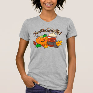 Pumpkin Me Espicou! t-shirt feminina fofa