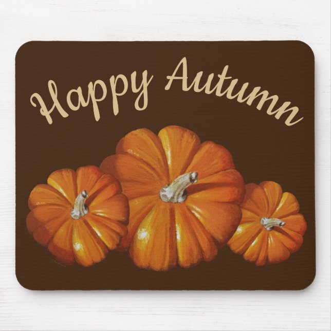 Pumpkin Mouse Pad (Frente)