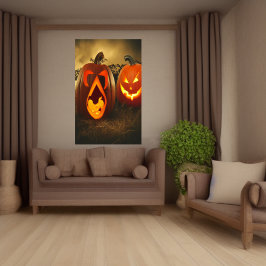 Pumpkin o valentão | AI Art Poster
