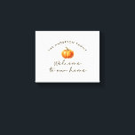 Pumpkin outono bem-vindo à nossa decoração domésti<br><div class="desc">Bem-vindos ao nosso roteiro moderno outono,  o home decor personalizado do home decor personalizado de arte canvas personalizada.</div>