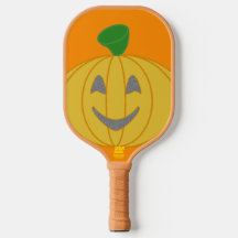 Pumpkin - Pá Geométrica Laranja Pickleball