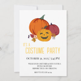 Pumpkin para falar sobre convite