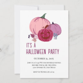 Pumpkin para falar sobre convite