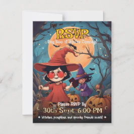 Pumpkin Patch RSVP — Crianças Halloween