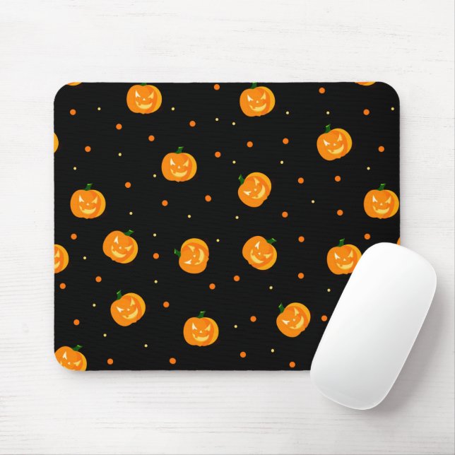 Pumpkin Rain Mousepad (Com mouse)