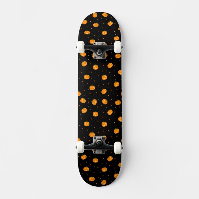 Pumpkin Rain Skateboard (Frente)