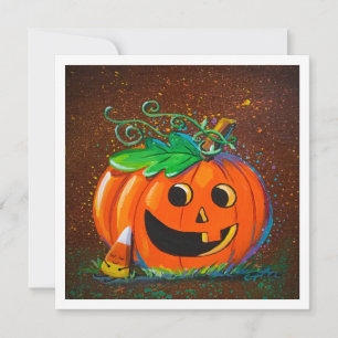 Pumpkin & Snooze - Mini Impressão