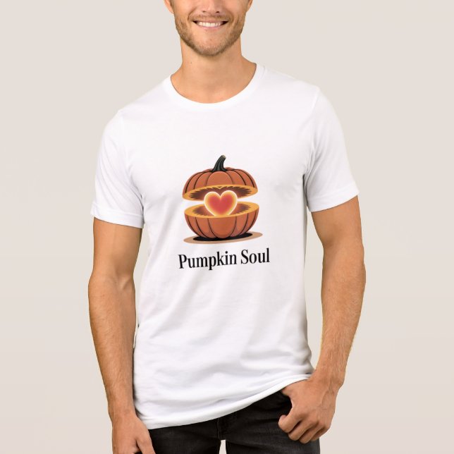 Pumpkin Soul Fall Men's T-Shirt (Frente)