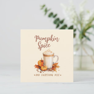 Pumpkin Spice e tudo de bom
