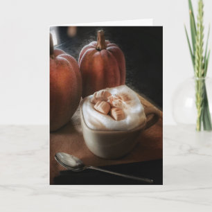 Pumpkin Spice e tudo o que é bom cartão de anivers