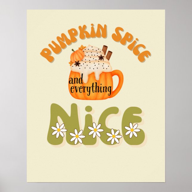 Pumpkin Spice e tudo o que é bom Poster (Frente)