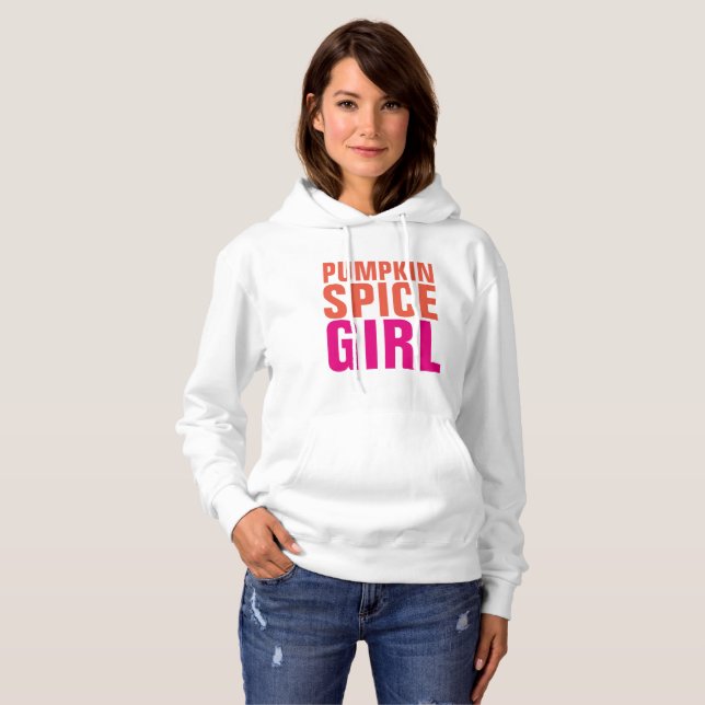 PUMPKIN SPICE GIRL, T-shirts e capuzes (Frente Completa)