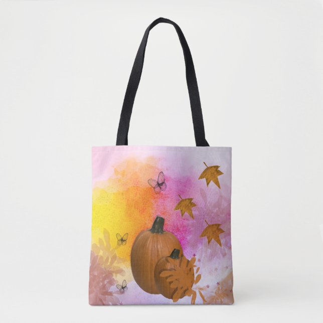 Pumpkins Collage Tote Bag (Frente)