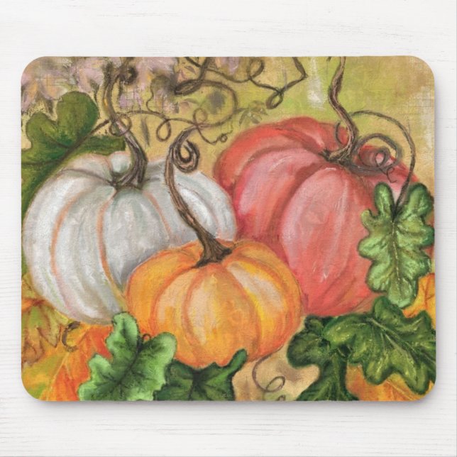 Pumpkins Halloween Mouse Pad (Frente)