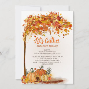 Pumpkins Orange Fall deixa Janto de Ação de Graças