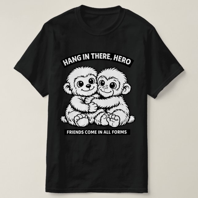 Punch-kun Monkey Design Classic T-Shirt (Frente do Design)