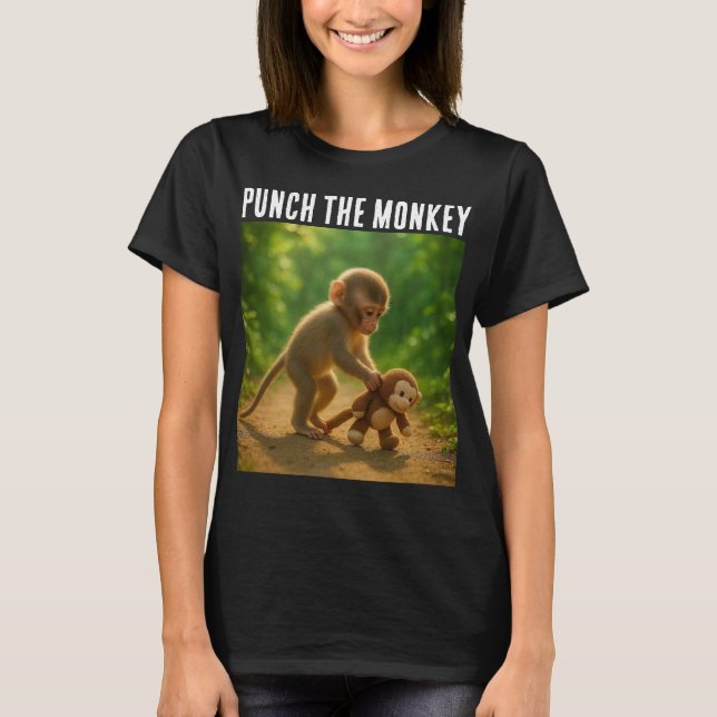 Punch the Monkey Solidarity T-Shirt (Frente)