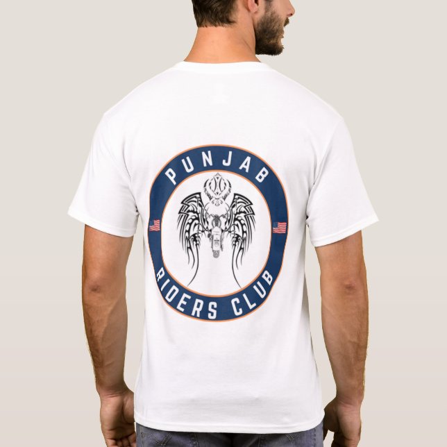 Punjab Riders Club T-Shirt - Club T-Shirt (Verso)